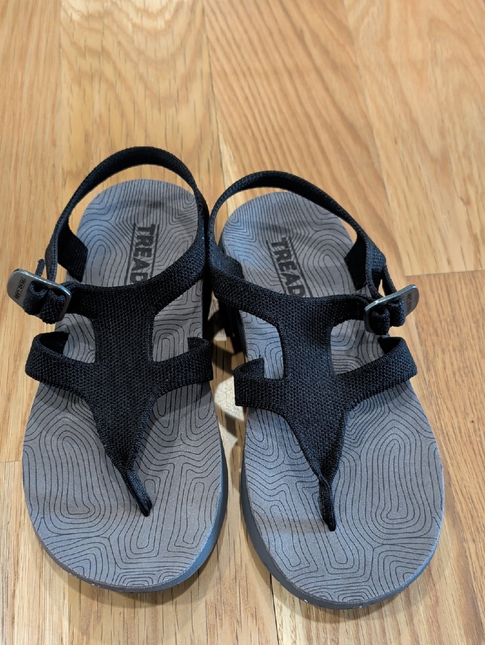 Treadlab Albion Sandals in Black